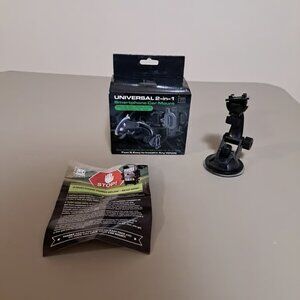 Universal 2 In 1 Smartphone Car Mount  New In Open Box